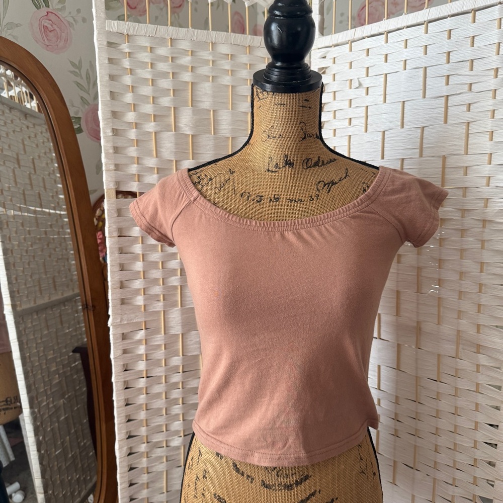 Mocha Brown Tee